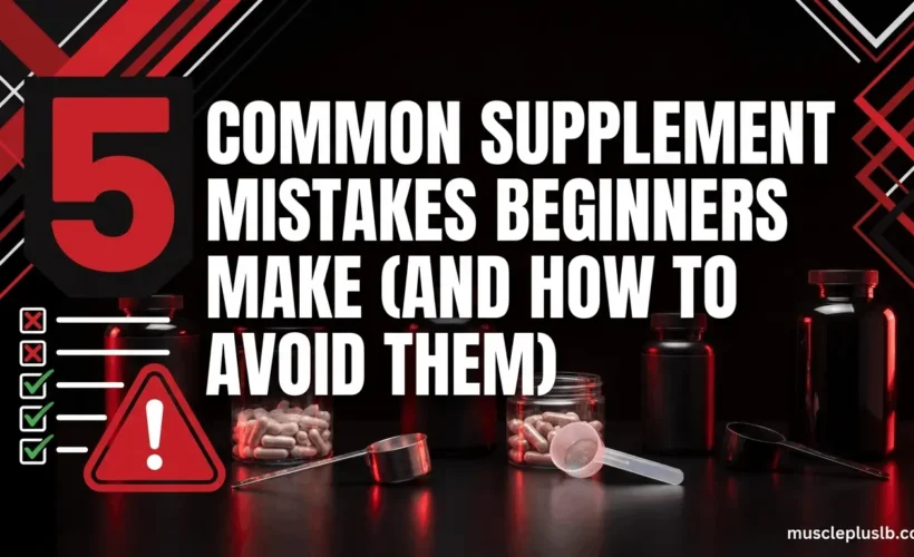 5 Common Supplement Mistakes Beginners Make