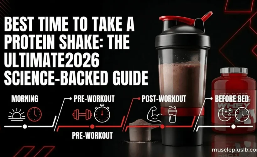 best time to take a protein shake