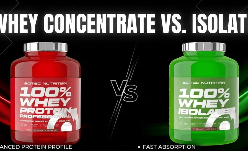 whey concentrate vs isolate
