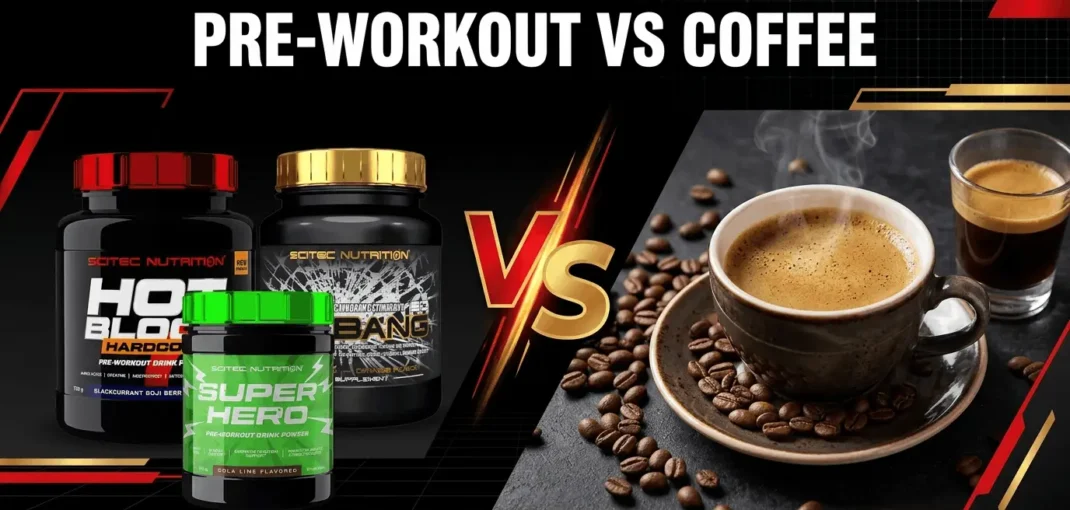 Pre-workout vs coffee